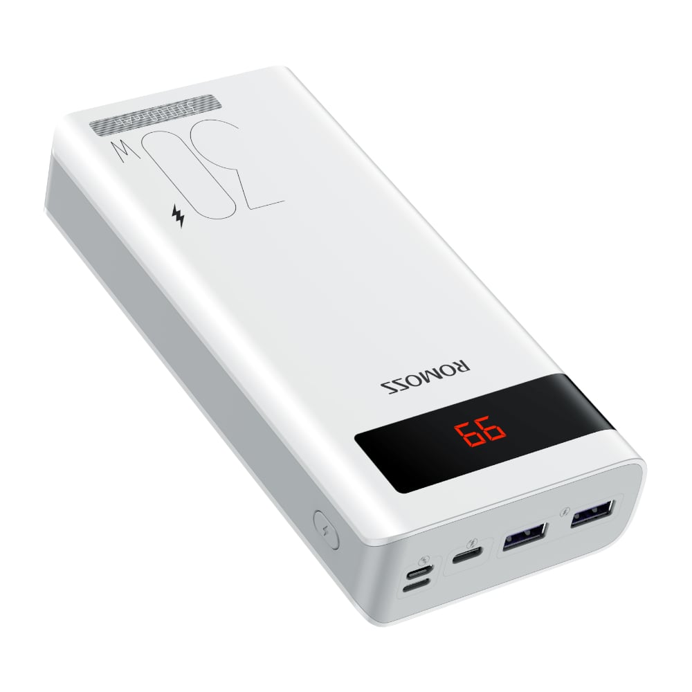 Romoss Sense 8PS Pro 30000mAh 30W Fast Charge Power Bank - White