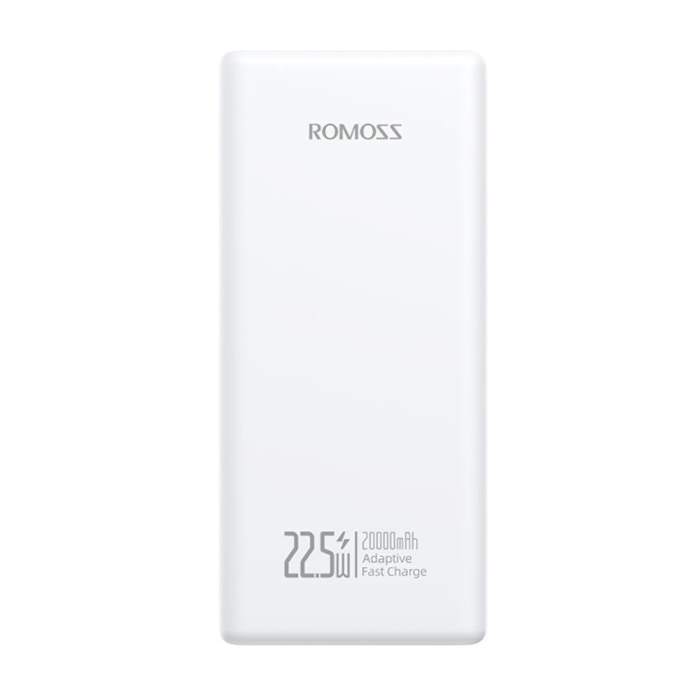 Romoss PRC20 20000mAh 22.5W Fast Charge Power Bank – White