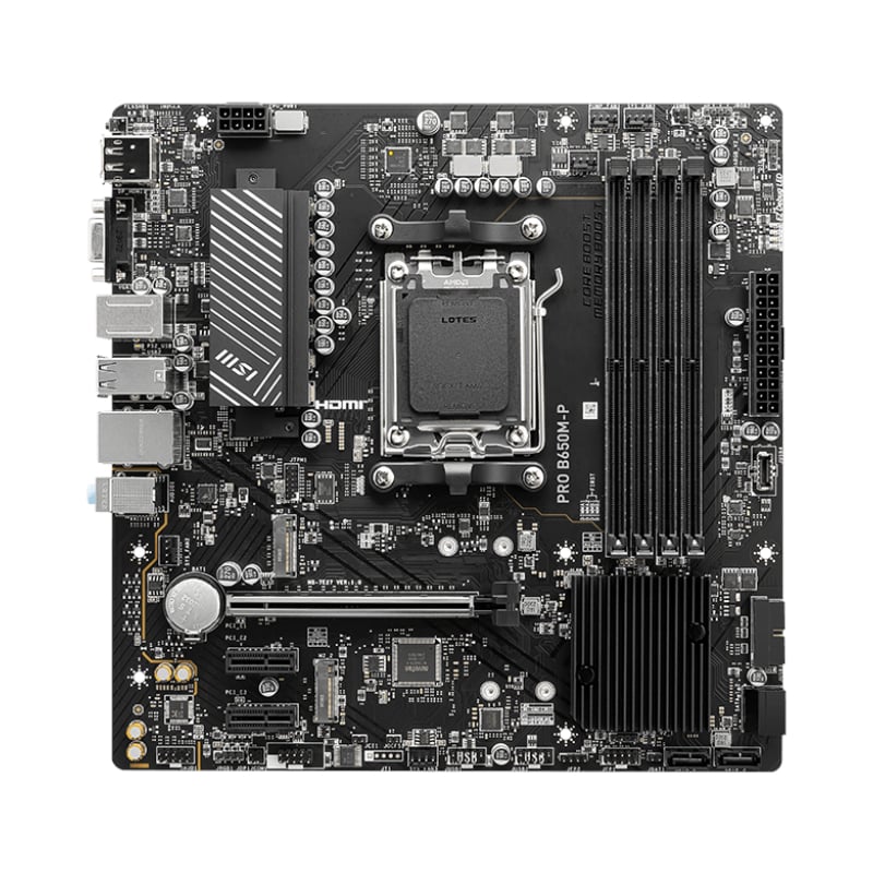PRO B650M-P AMD AM5 MATX GAMING MOTH