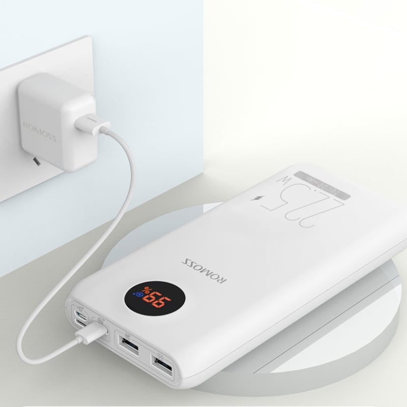 ROMOSS PWR BNK 20000MAH 22.5W WH