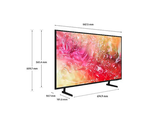 SAMSUNG UA43U8000 43'' UHD TV; Crystal Processor 4K Engine; HDR 10+ (Support); Mega Contrast; Motion Xcelerator; Smart TV (Tizen