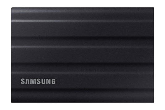 Samsung T7 Shield Portable SSD 2 TB/ Transfer speed up to 1050 MB/s/ USB 3.2 (Gen2/ 10Gbps) backwards compatible/ AES 256-bit h