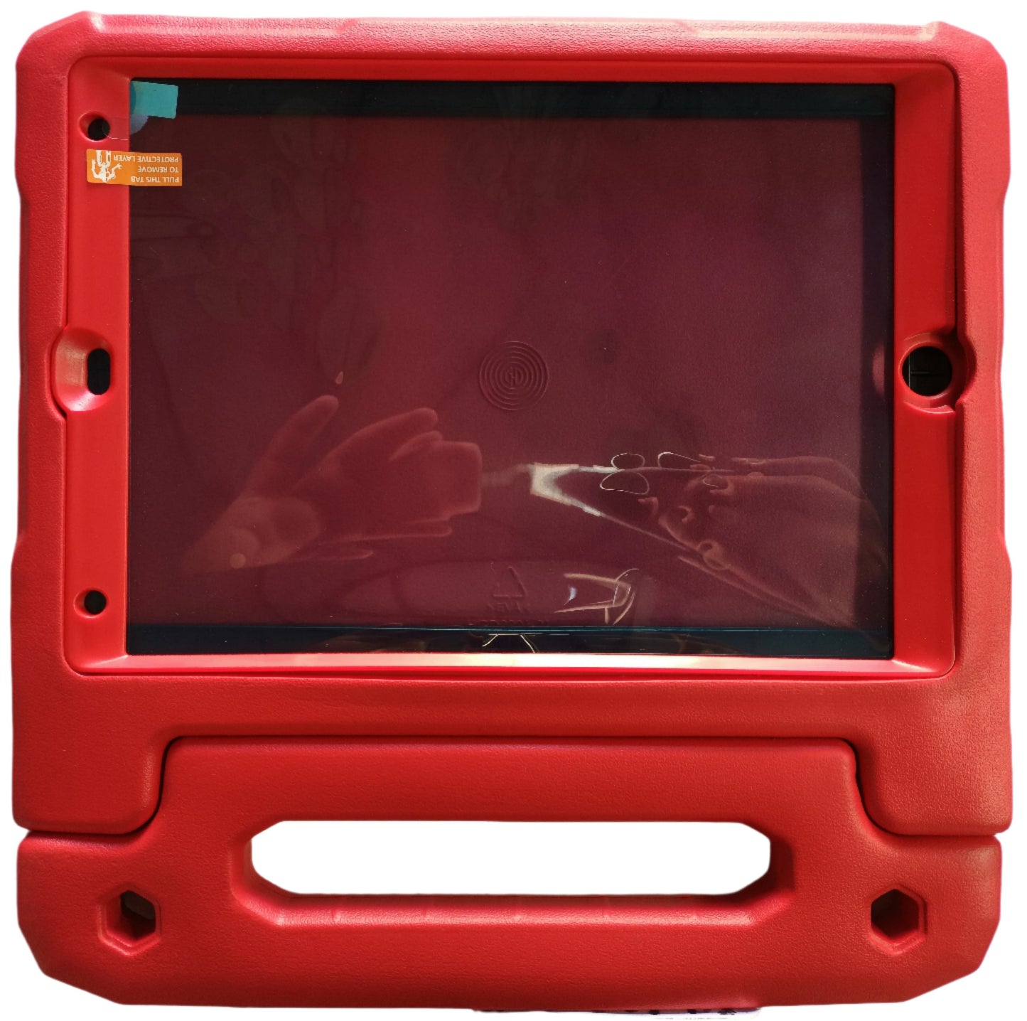 Red Tablet Cover For I-Pad 9.7-Inch with Built-in Handle and Stand - HGD2201-01