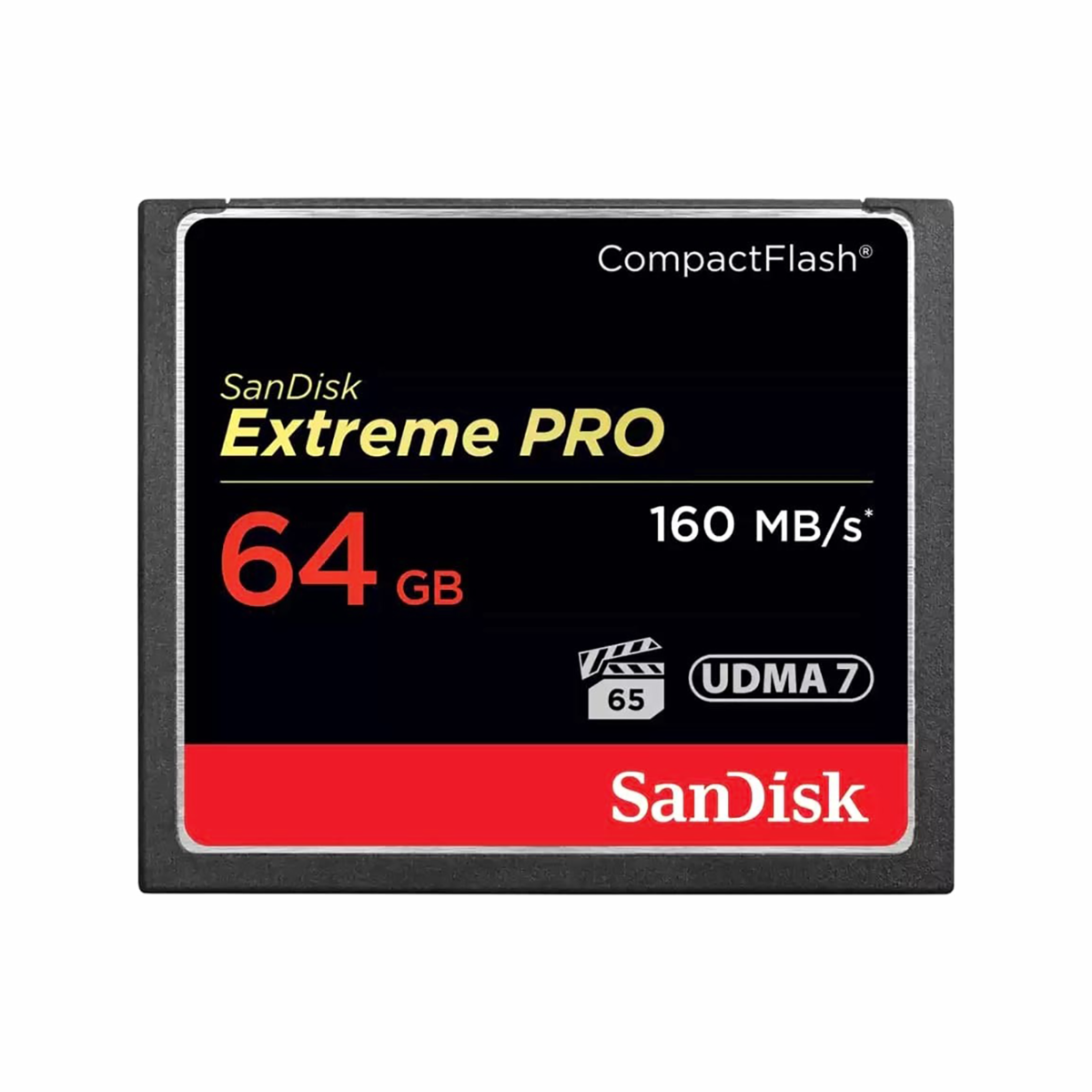 SanDisk Extreme PRO CompactFlash Memory Card 64GB product image