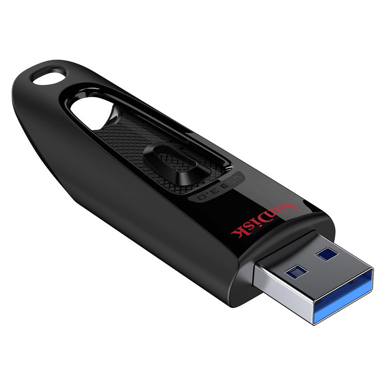 SanDisk Ultra 32GB USB Flash Drive (SDCZ48-032G-U46) — angled view