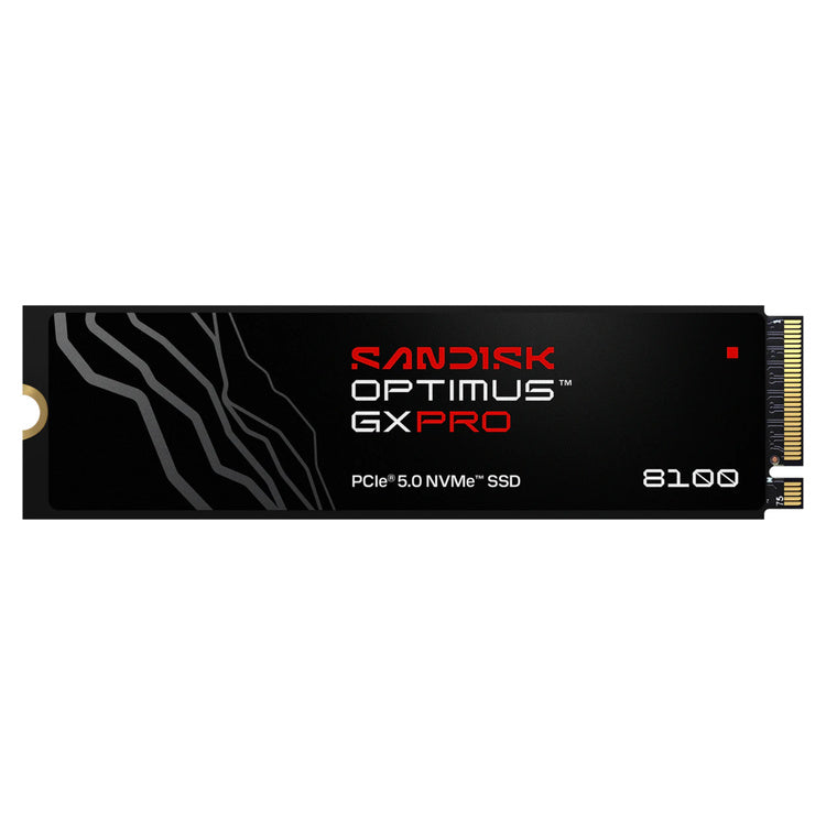 SanDisk Optimus GX PRO 8100 2TB M.2 NVMe SSD – product view