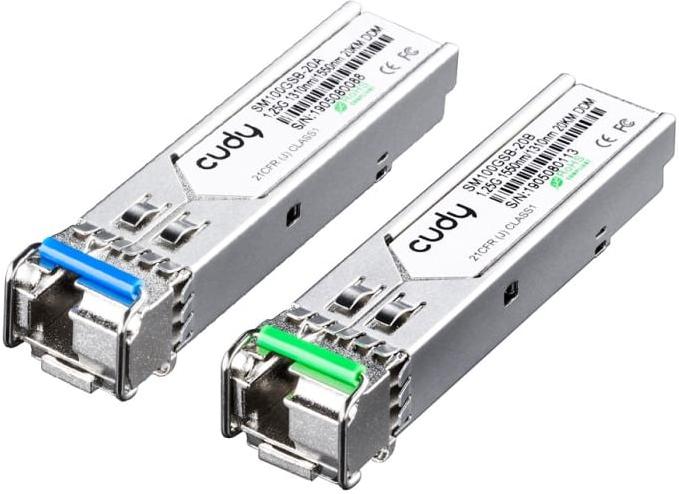Cudy Single Mode 1.25G LC Bi-Directional SFP 20km