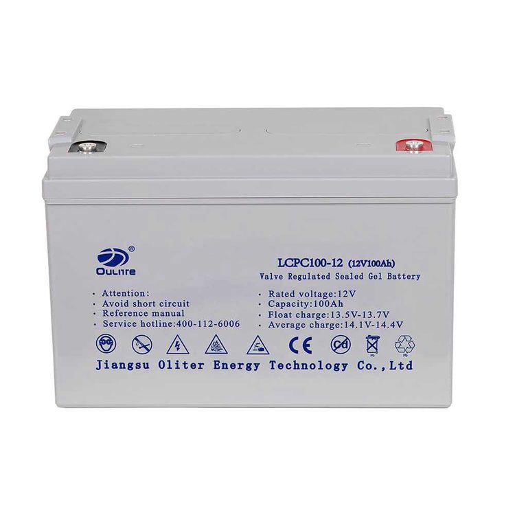 Oliter LCPC 100-12 12V 100Ah GEL battery SOBA100