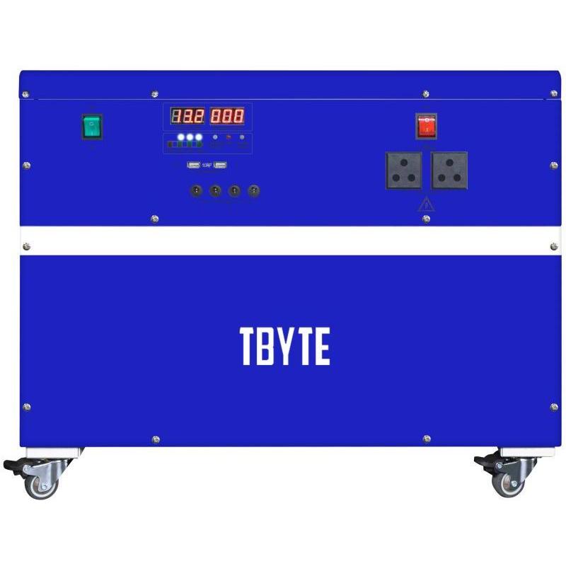 Tbyte SY1500W 1500W Pure Sine Wave Inverter with 12V 120Ah Battery