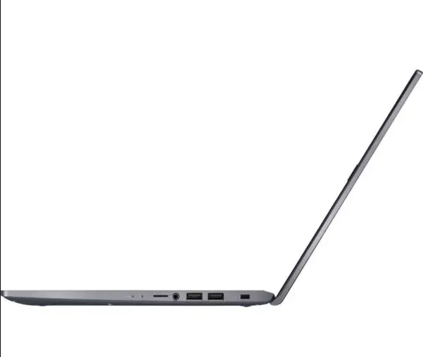 Slim design showcasing the PRE-Loved ASUS M515DA Laptop – Ryzen 3, 8GB RAM, 256GB SSD, 15.6" HD, Win 11 | Slate Grey.