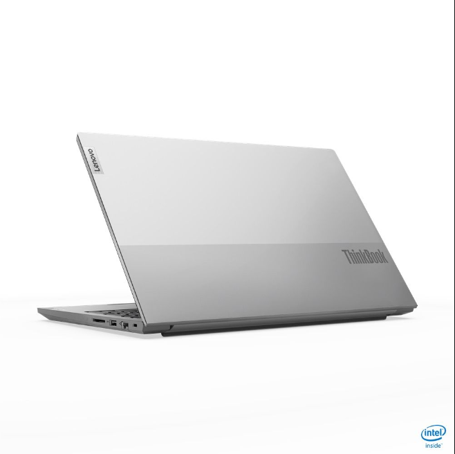 Lenovo 15.6-Inch ThinkBook i5, Windows Pro, Fingerprint Reader -20VE00PNSA-L - Mineral Grey, stylish and lightweight laptop.