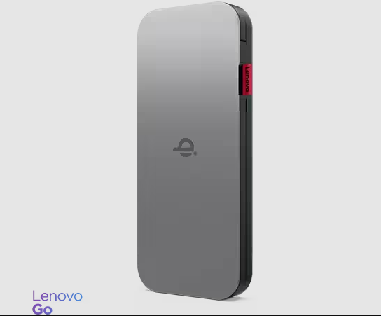 Lenovo GO Wireless Power Bank 10000mAh - Qi-Certified Fast Charging (18W PD, 15W Wireless) with sleek design and dual ports.