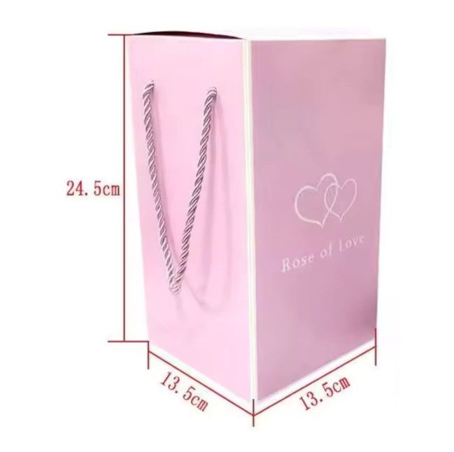 Romantic Forever Rose in a Glass Dome Night Light - VTS-SR, elegantly packaged for the perfect gift of love.