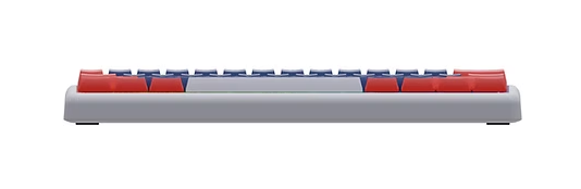 FCB KR2 Multi-Mode Wireless Mechanical Gaming Keyboard - Bluetooth, 2.4GHz, Type-C Connectivity - OCFCBKR61 in sleek design.