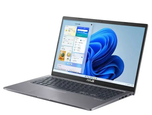 PRE-Loved ASUS M515DA Laptop – Ryzen 3, 8GB RAM, 256GB SSD, 15.6" HD, Win 11 | Slate Grey, perfect for work and study.