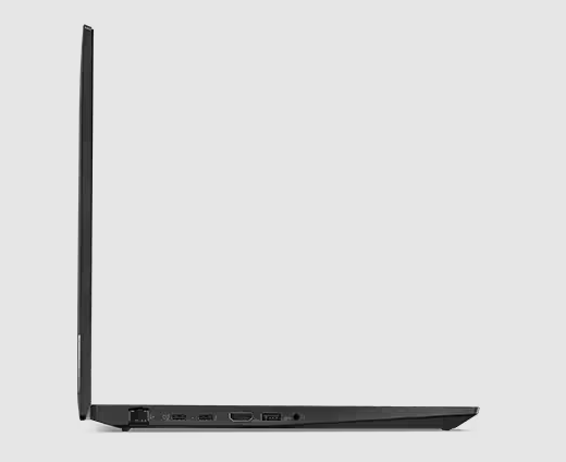 PRE-Loved Lenovo ThinkPad T16 – Business-Grade 16" Laptop showcasing sleek design and essential ports for productivity.