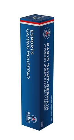 PRE-Loved PSG E-Sports XL Gaming Mouse Pad - OCPSGJQRXL offers premium jacquard fabric for precision gaming performance.