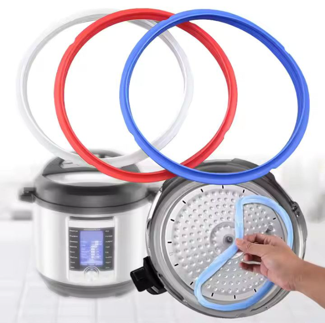 Silkinder Pressure Cooker Sealing Rings (Set of 2) – Compatible with 6L Models for a perfect seal and optimal cooking.