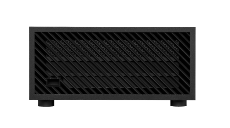 Compact design of the PRE-Loved ASUS Ultra-Compact 13th Gen Intel Mini PC – DDR5, Iris Xe, WiFi 6E, NVMe SSD.