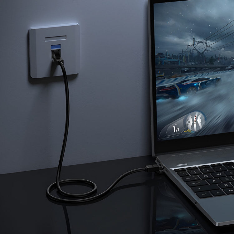 Connect your devices effortlessly with the UGREEN NW102-20165 Cat6 UTP Ethernet Cable 15m - Black for high-speed networking.