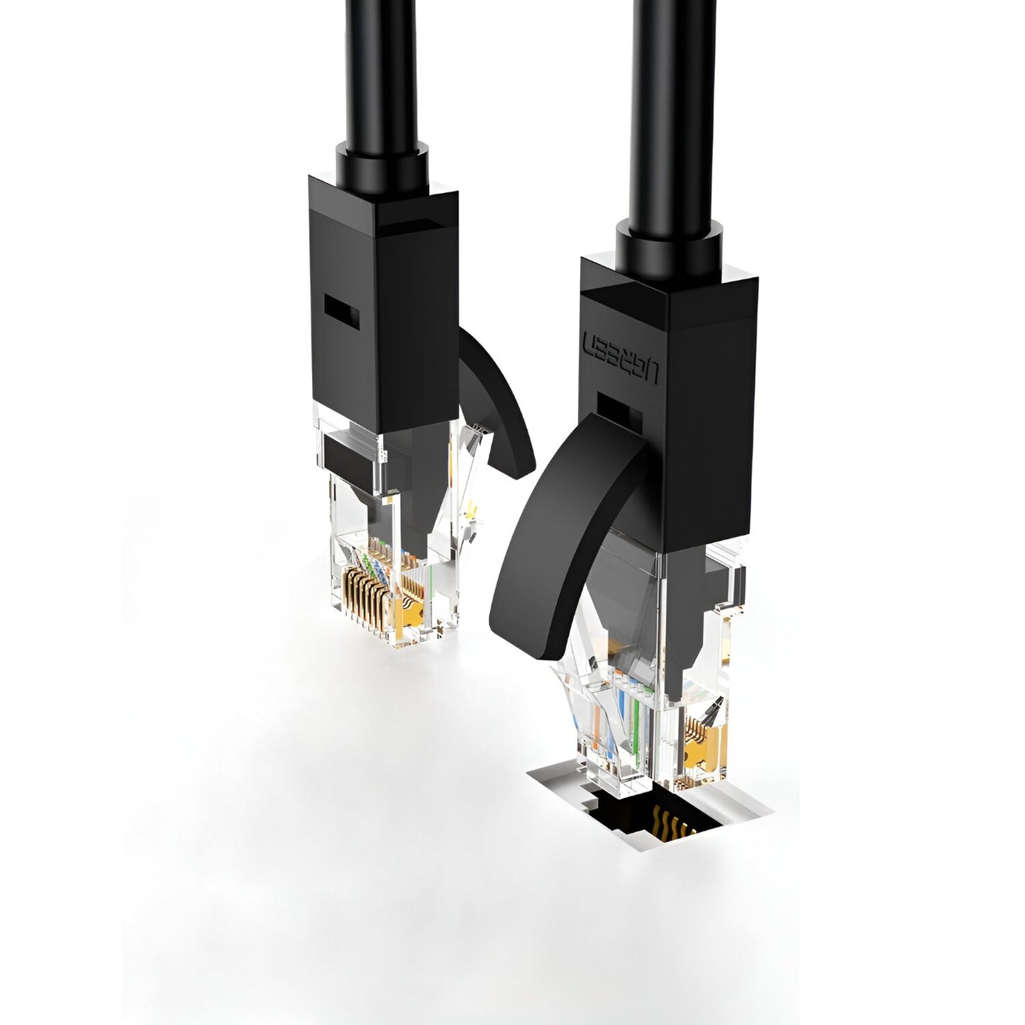 UGREEN NW102-20166 Cat6 UTP Ethernet Cable 20m - Black offers high-speed data transfer and reliable connectivity.