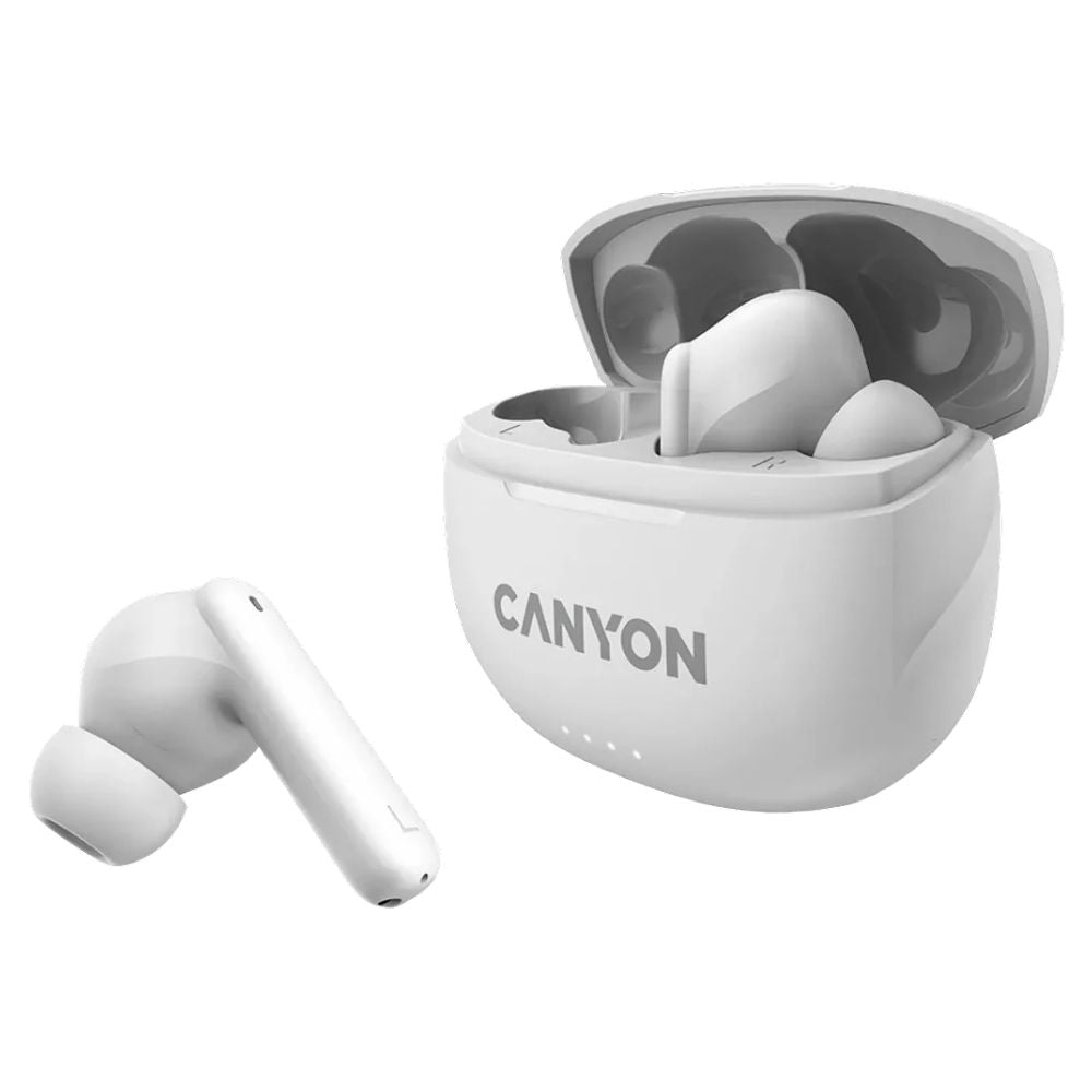 Canyon TWS-8 True Wireless Stereo Earbuds – Bluetooth 5.3, ENC Mic, 30h Battery, Gaming Mode, IPX4