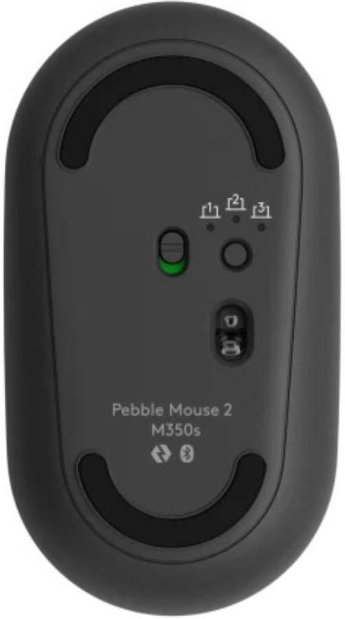 LOGI Pebble Mouse 2 M350s - TONAL GRAPHITE - BT