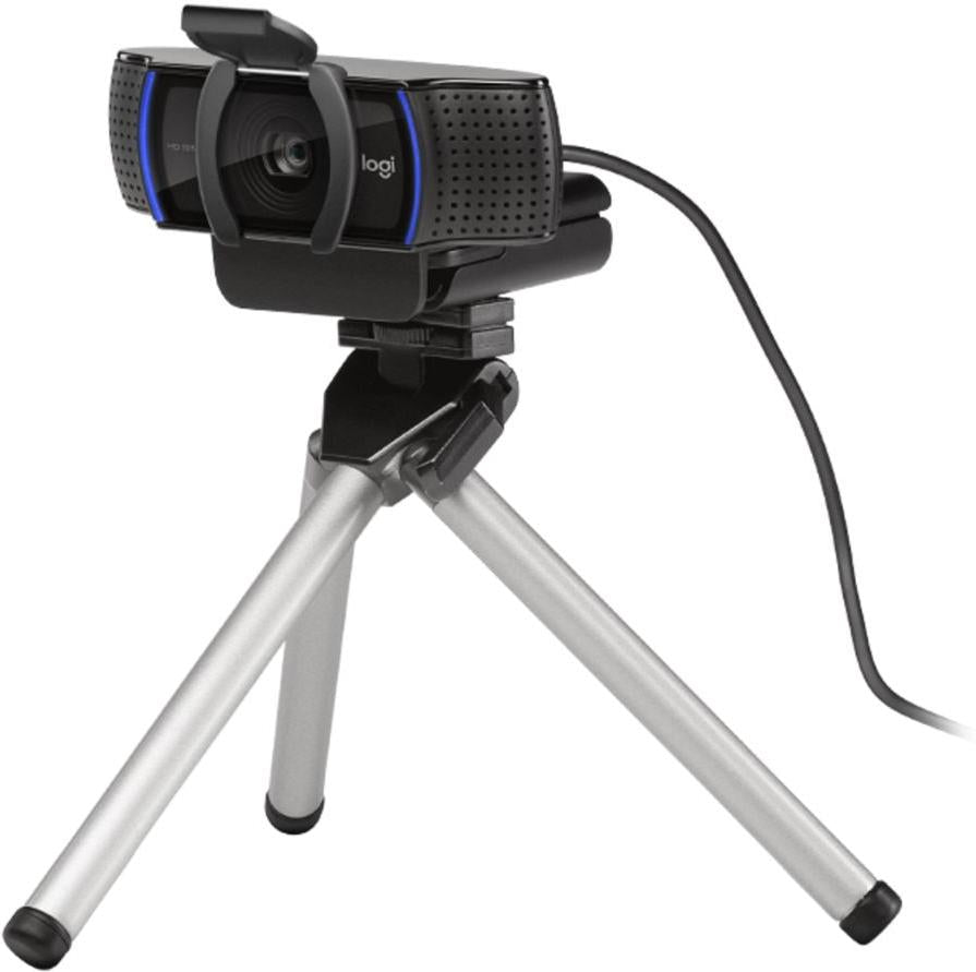 LOGI C920s 960-001252 Webcam HD Pro USB Full HD 10MP Carl Zeis Lens 20 step autofocus Microphone with noise reduction USB-A