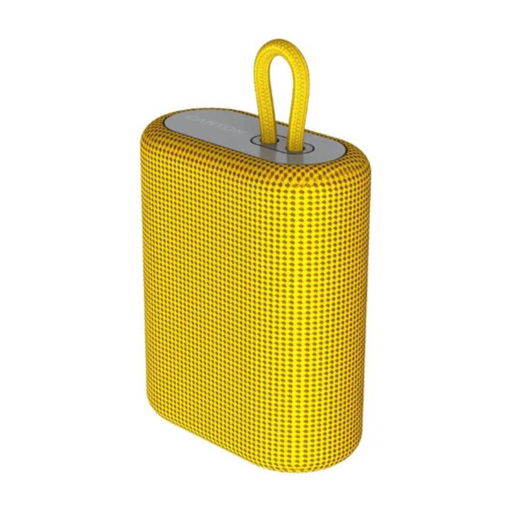 Canyon BSP-4 Yellow Bluetooth Speaker (CNE-CBTSP4Y) – 5W Portable Wireless with Battery, yellow speaker with loop