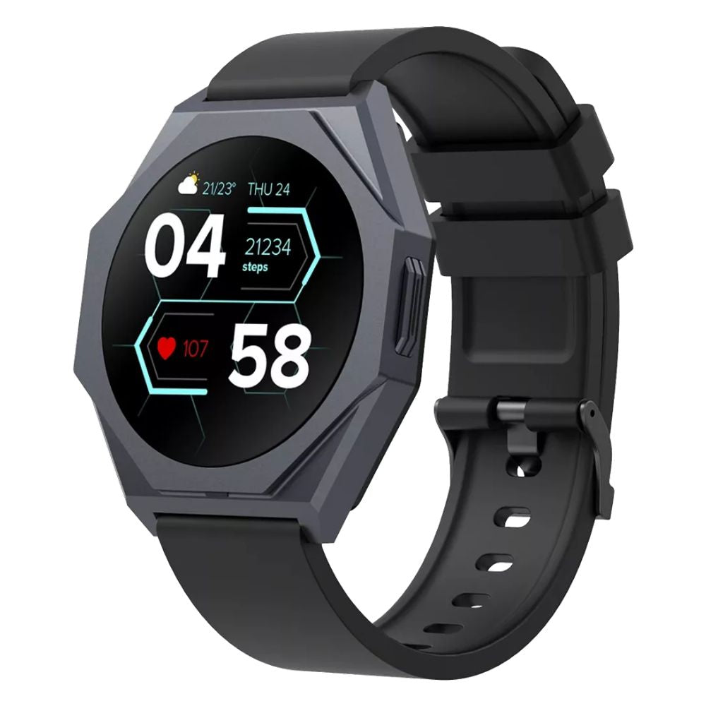 CANYON Smart Watch "Otto" SW-86 – Stylish Fitness Tracker with Heart Rate, SpO₂ & Smart Notifications