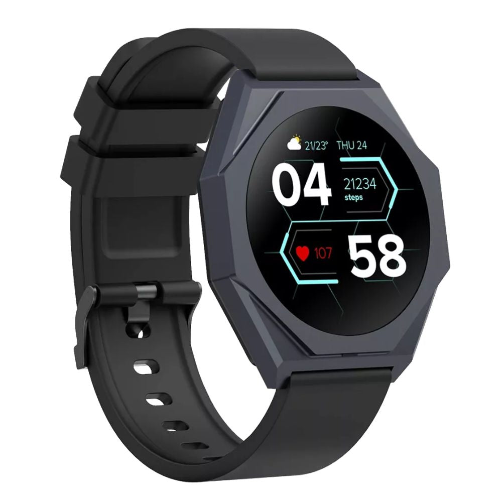 CANYON Smart Watch "Otto" SW-86 – Stylish Fitness Tracker with Heart Rate, SpO₂ & Smart Notifications