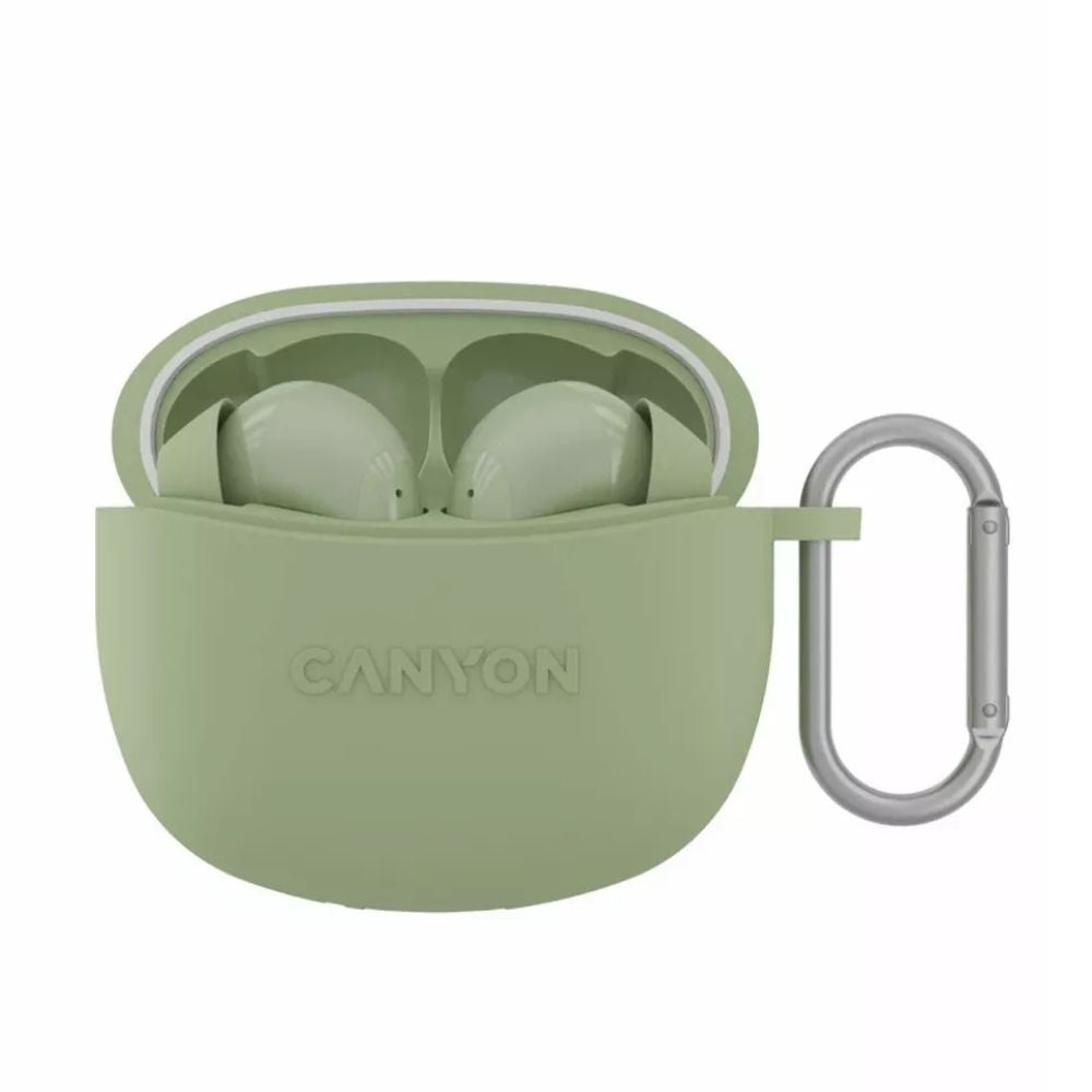 Canyon TWS-5 True Wireless Stereo Earbuds – Bluetooth 5.0, Touch Control, Mic, Charging Case