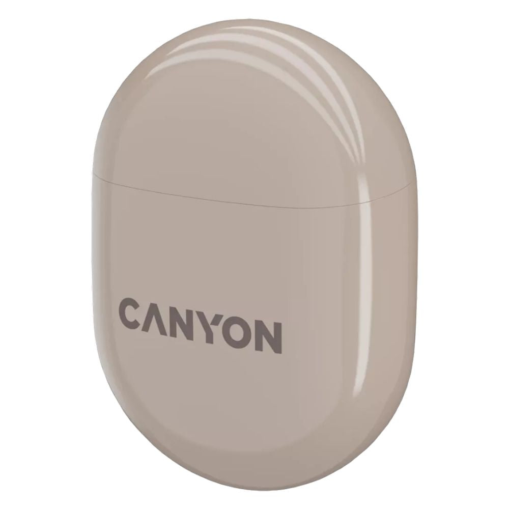 Canyon TWS-6 True Wireless Stereo Earbuds – Bluetooth 5.3, ENC Mic, 25h Playtime, Touch Control, IPX4