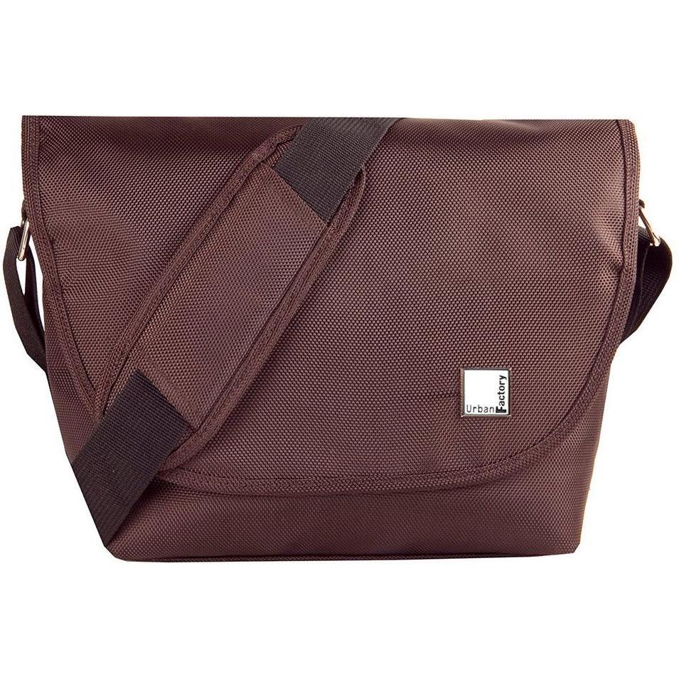 Urban Factory BCR05UF Camera Bag – Chocolate Brown with Mint Green Interior | Durable & Stylish DSLR Bag for Camera, Lenses, and Accessories