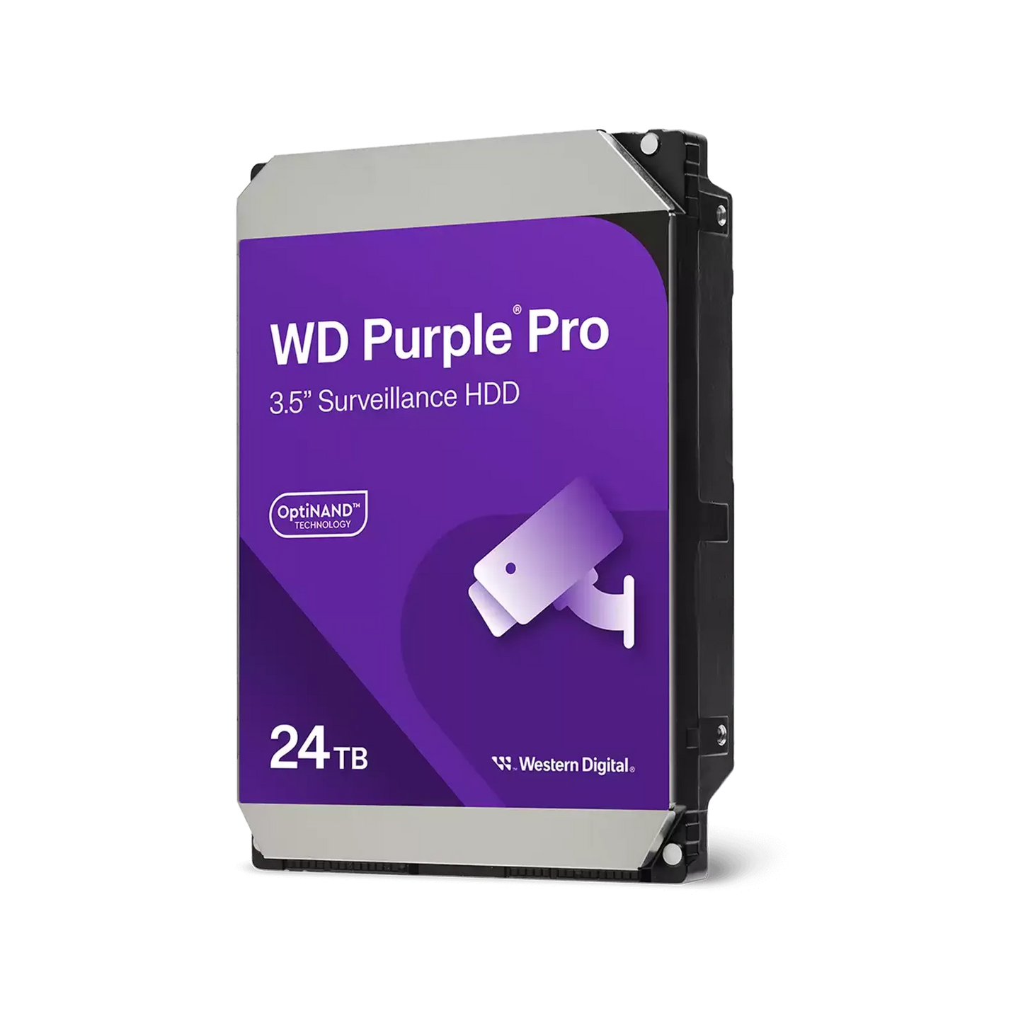 Western Digital 24TB WD Purple Pro Surveillance HDD – 512MB Cache, SATA 6Gb/s, 3.5", WD240PURP