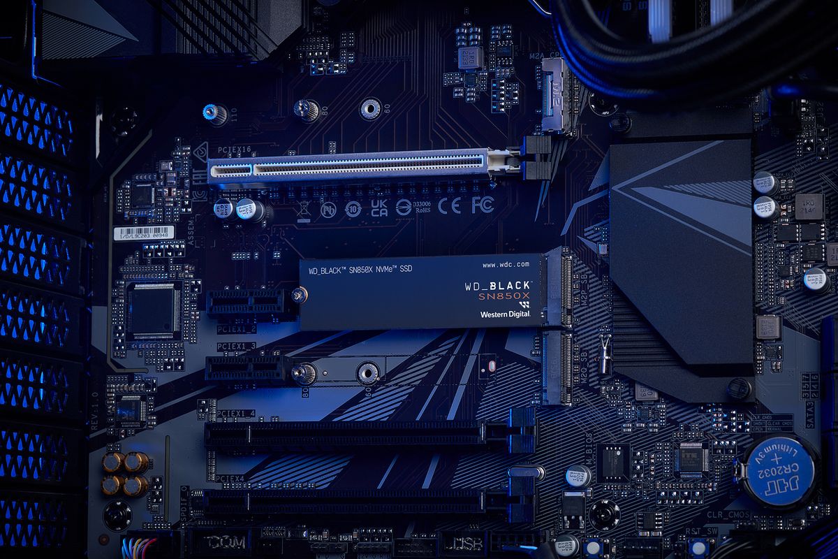 WD BLACK SN850X NVMe™ SSD - 1TB, Without Heatsink