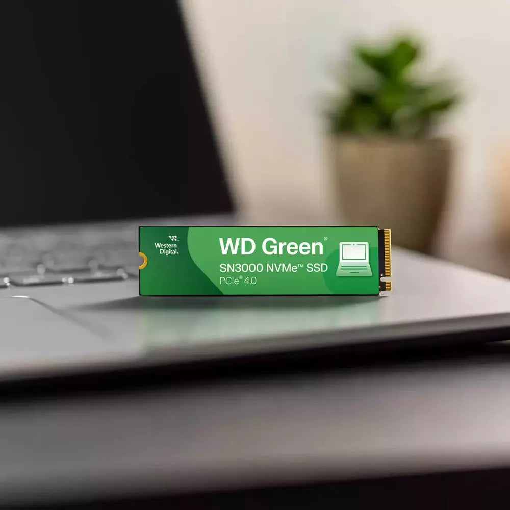WD Green SN3000 2TB PCIE GEN 4 M.2 3D NAND NVMe Internal SSD