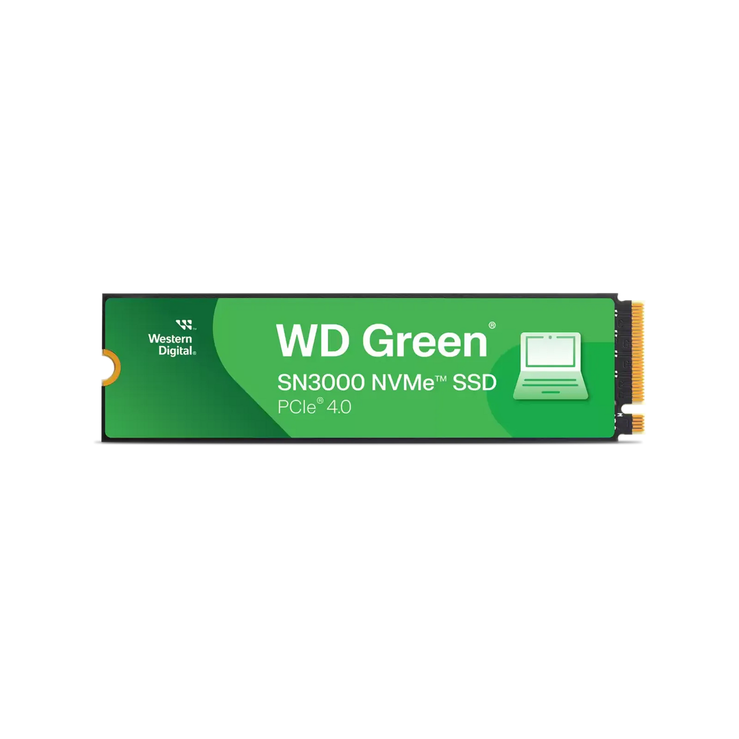 Western Digital 500GB WD Green SN3000 NVMe SSD – Gen4 PCIe M.2 2280, Up to 5000MB/s, WDS500G4G0E