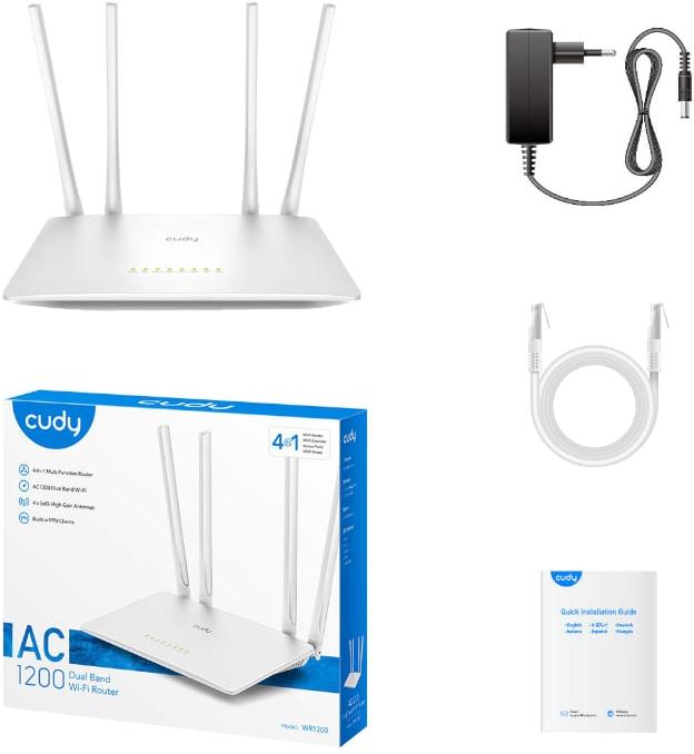Cudy AC1200 Wi-Fi Router
