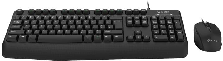 WINX DO Essential Wired Keyboard and Mouse Combo