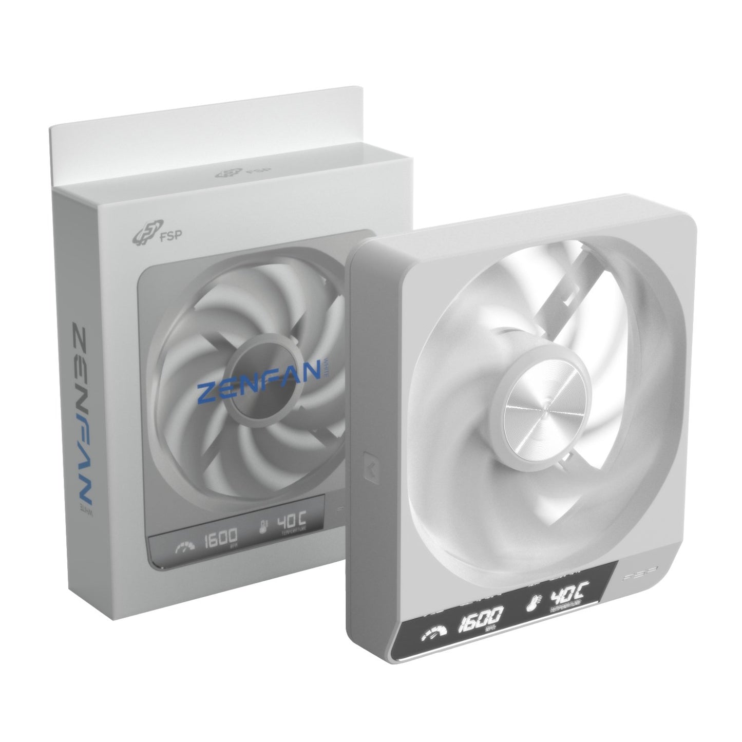 FSP ZENFAN 120mm PWM Smart Fan - White