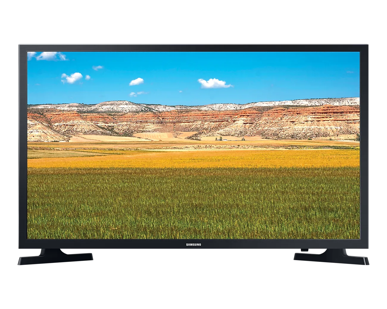 SAMSUNG 32" SMART SERIES 4 LED TV HD READY 720P  MR 50  PURCOLOUR  HYPERREAL ENGINE  MICRO DIMMING  CONNECTSHARE MOVIE  TRIPLE PROTECTION  SAMSUNG BASIC SMART TV  HDMI X 2  USB X 1