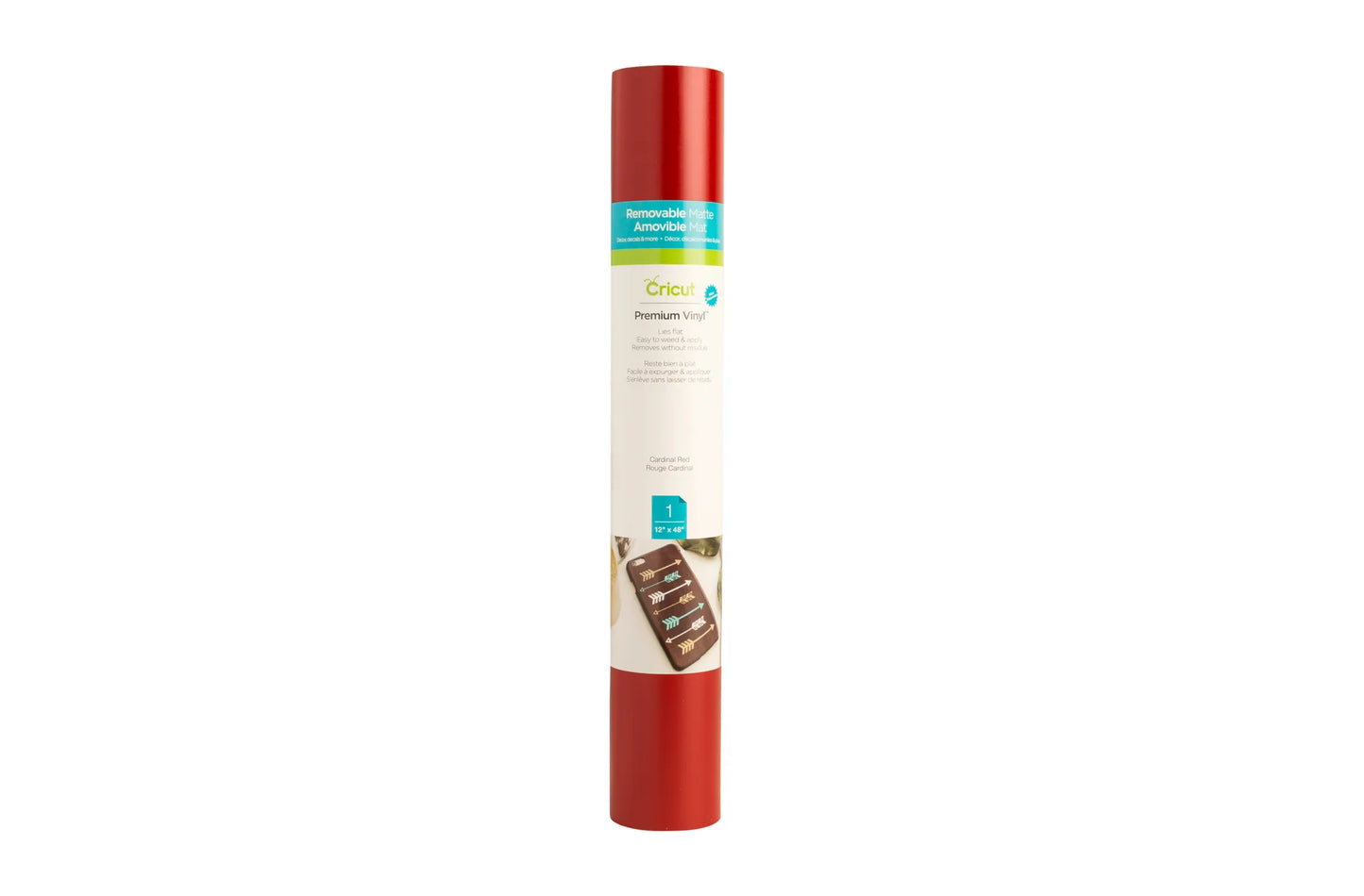 2004311 - Cricut Premium Vinyl Removable 30.5x122cm (Cardinal Red)