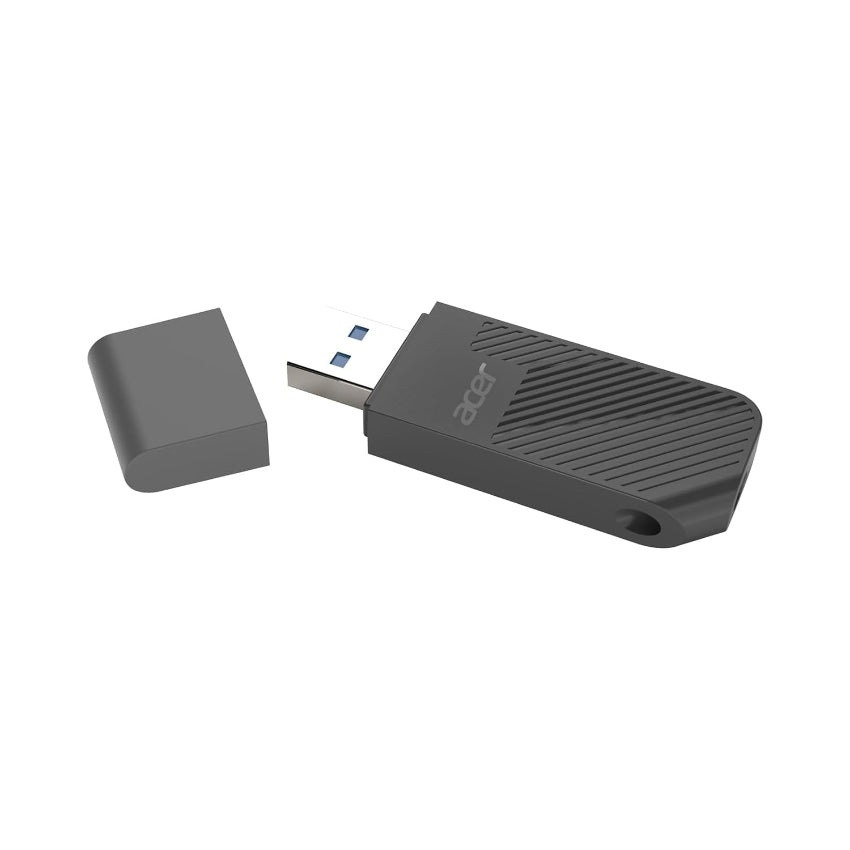 Acer UP200 USB2.0 Flash Drive in black on a white background