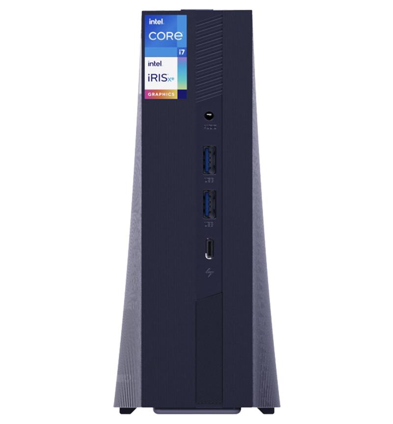 DECIBELL AD15 Mini PC i9‑11900H / 16 GB RAM / 1 TB SSD / Win 11 Pro – Compact Pro Gaming Desktop in sleek design.