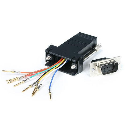 RS232 9PIN MALE SERIAL TO RJ45 CONVERT