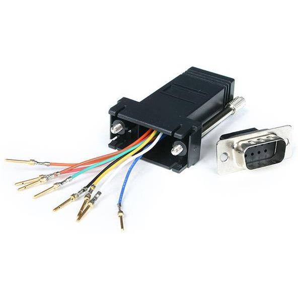 RS232 9PIN MALE SERIAL TO RJ45 CONVERT