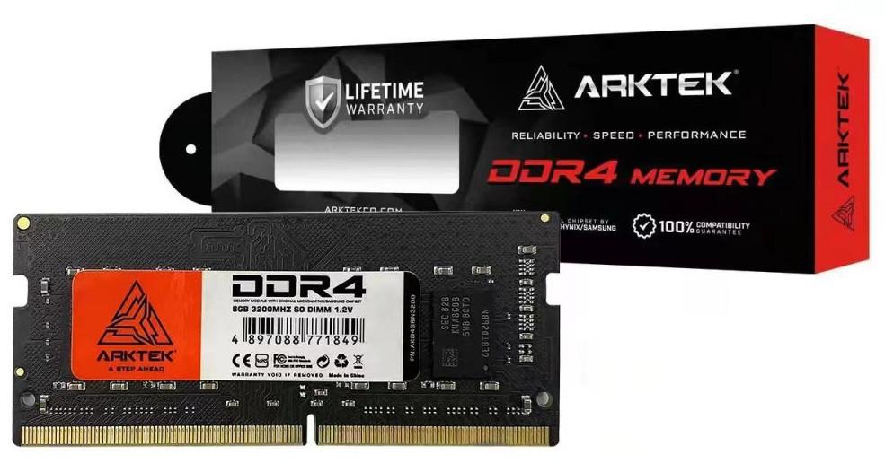 SODIMM: 8GB DDR4 3200