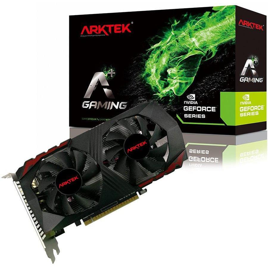 Arktek NVIDIA GeForce GTX 1050Ti 4GB GDDR5 128-bit Graphics Card – HDMI/DP/DVI for top-tier gaming performance.