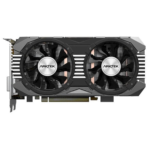 Arktek NVIDIA GeForce GTX 1660 Ti V2 6GB GDDR6 Graphics Card – AKN1660TID6S6GH1, HDMI/DP/DVI for gaming performance.